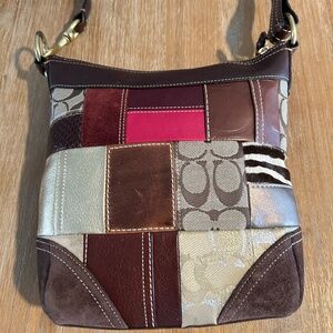 Coach patchwork bag retail $298